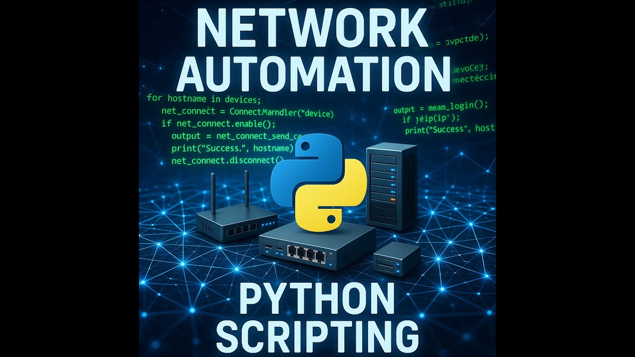 Master Network Automation with Python: Netmiko & Paramiko