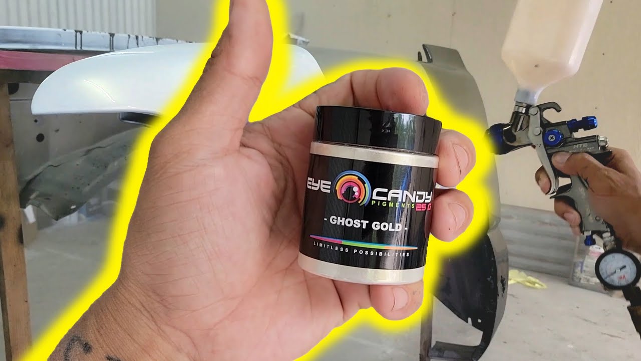 Давайте распылим - GHOST GOLD на белую, серую и черную основу