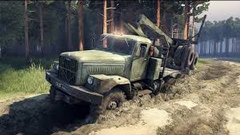 SpinTires Part 1 - Stuck In The Mud