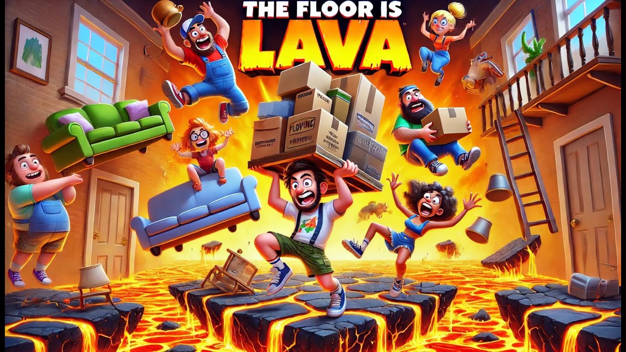 The Floor is Lava - Moving out E14 - YouTube