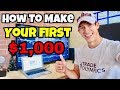 How To Make Your First $1,000 In The Stock Market In 2018
