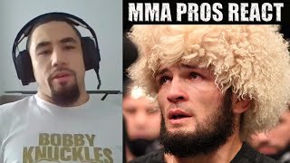 MMA Pros React - Khabib Numagomedov's Retirement - Part 2