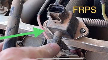 FRPS Fuel rail pressure sensor replacement: car cranks but won’t start p0193