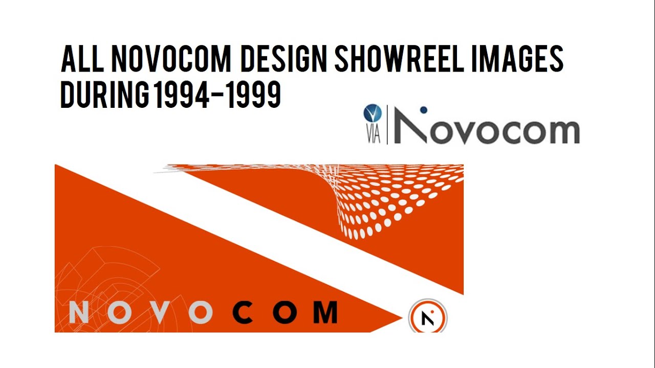 Gfx Novocom All Novocom Design Showreel with large images during 1994-1999 - YouTube