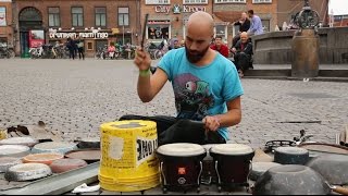 Dario Rossi playing @ Strøget Copenhagen