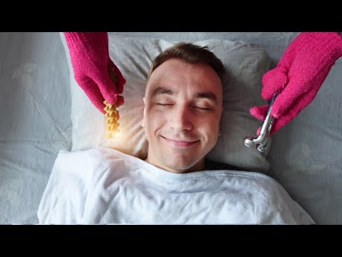 АСМР МАССАЖ ЛИЦА ДЛЯ МЕНЯ + 100% МУРАШКИ