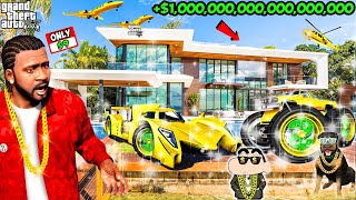 FRANKLIN GOLFMAN Work Hard Become SUPER Dollar $$$$ In GTA5 || SumitOP