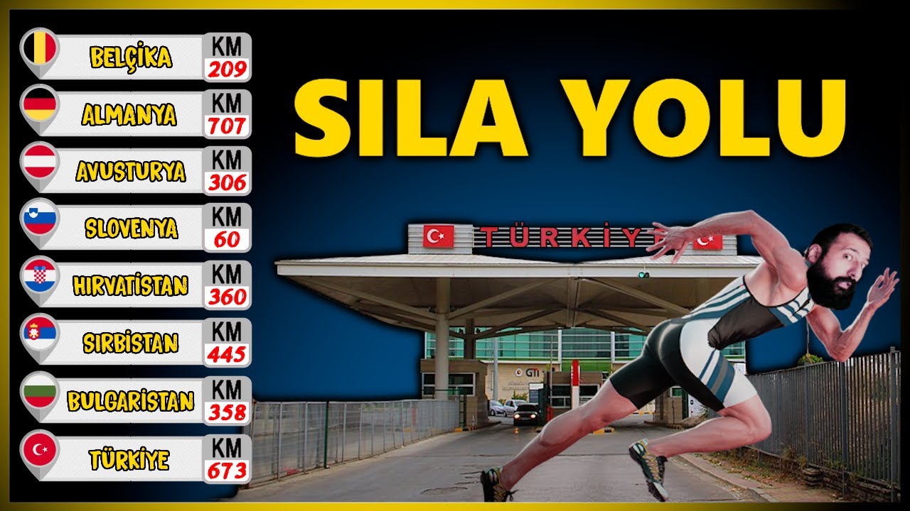 Sıla Yolu 2023 | Belçika'dan Emirdağ'a Yolculuk (3100 Km)
