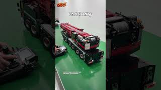 How does D1350 RC crane navigate tight spaces 3 switchable steering modes enable its agile handling