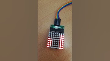Mostrando texto en la matriz de LEDs con Facilino