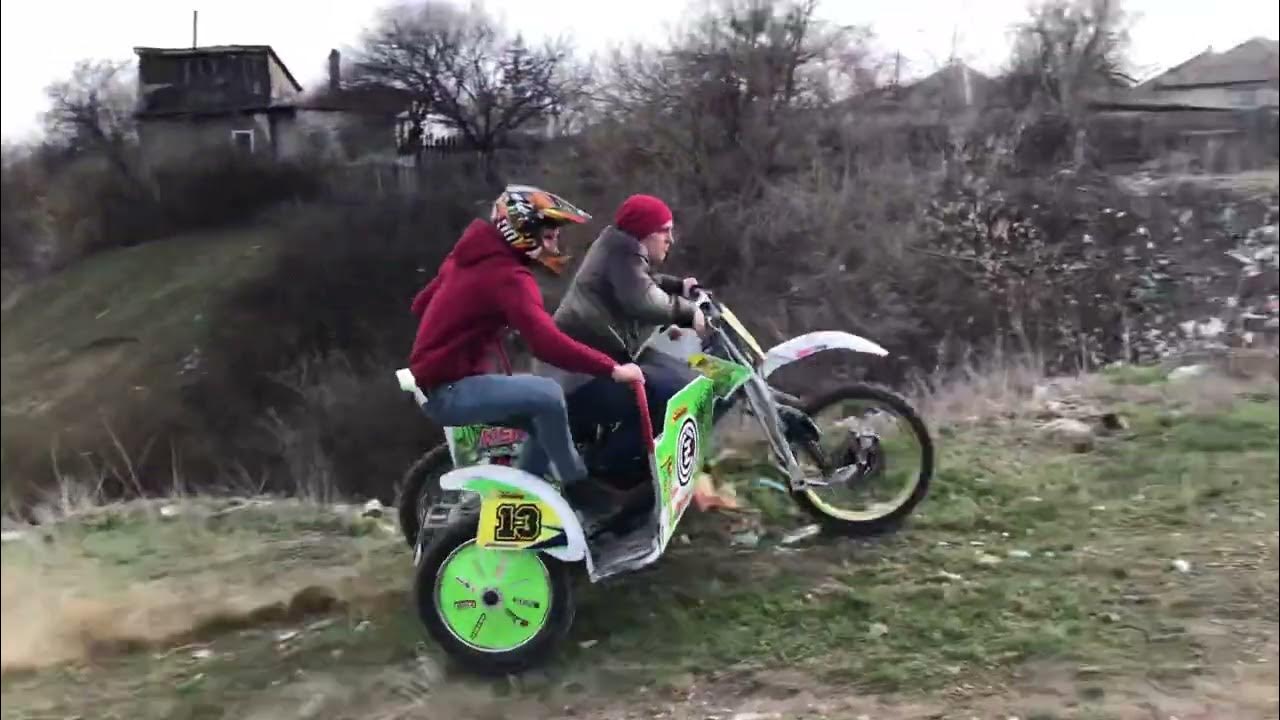 Чезет 500 кросс с коляской