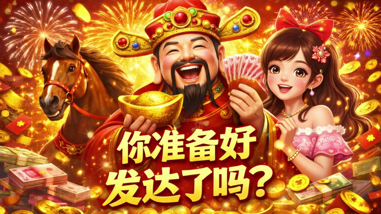 Asher 家宏 -【你准备好发达了吗】（原唱：AI）新年到 财神到 准备好发达了吗【歌词】《2026》不一样的新年歌曲！ 