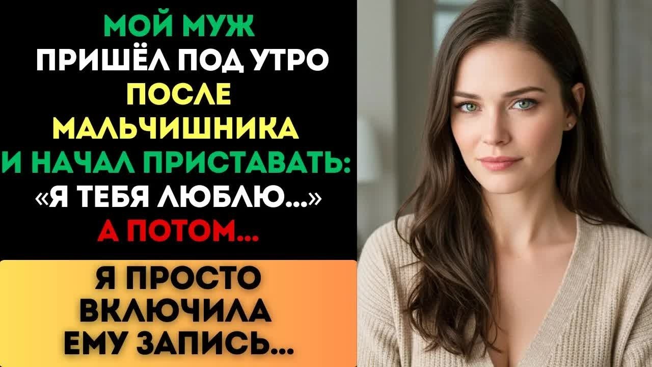 Муж клялся в любви, но когда я включила запись, его начало трясти...