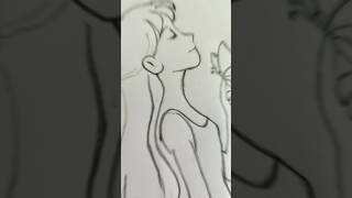 🦋 Lost in the Beauty of a Butterfly ✨#ytshorts #drawing #viral #trendingshorts #ytshortsfeed #art
