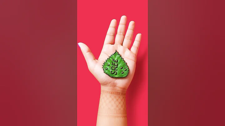 New trick ✨ beautiful leaf 🍀 mehndi design _ #vairlshorts #artistvandanamehndi _  #short #bollywood