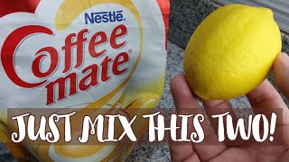 MIX COFFEE MATE AND LEMON AND YOU WILL BE AMAZED | BAKE WITH JAY screenshot 1