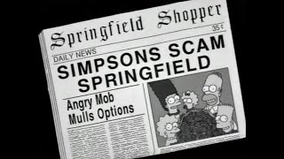 The Simpsons-Simpsons Scam Springdfield Hq 43
