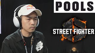 SF6 POOLS - Road to the EWC - (Big Bird GO1 Gachikun MenaRD Kawano) Street Fighter 6 Tournament