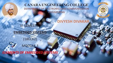 VTU ES (18EC62) M3 L4 ELEMENTS OF EMBEDDED SYSTEMS