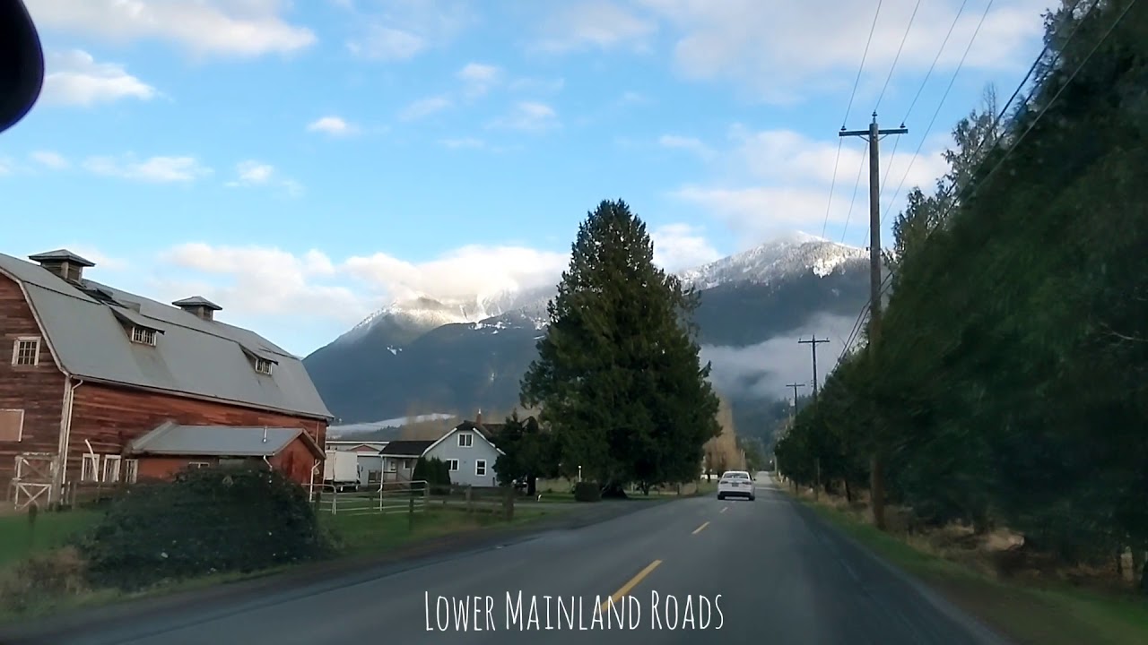 Driving on Chilliwack Central Rd (Chilliwack BC) Jan/06/2021 YouTube