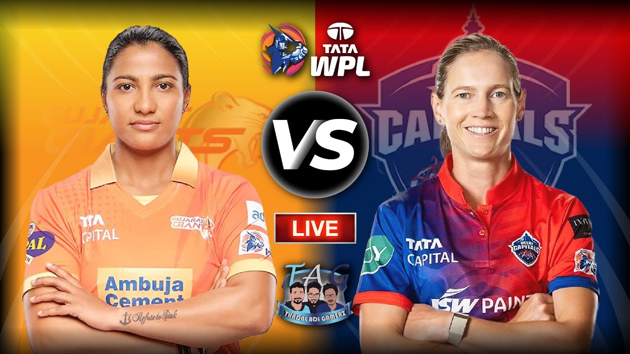 🔴WPL Live Gujarat Giants vs Delhi Capitals Women GGW vs DCW Live 