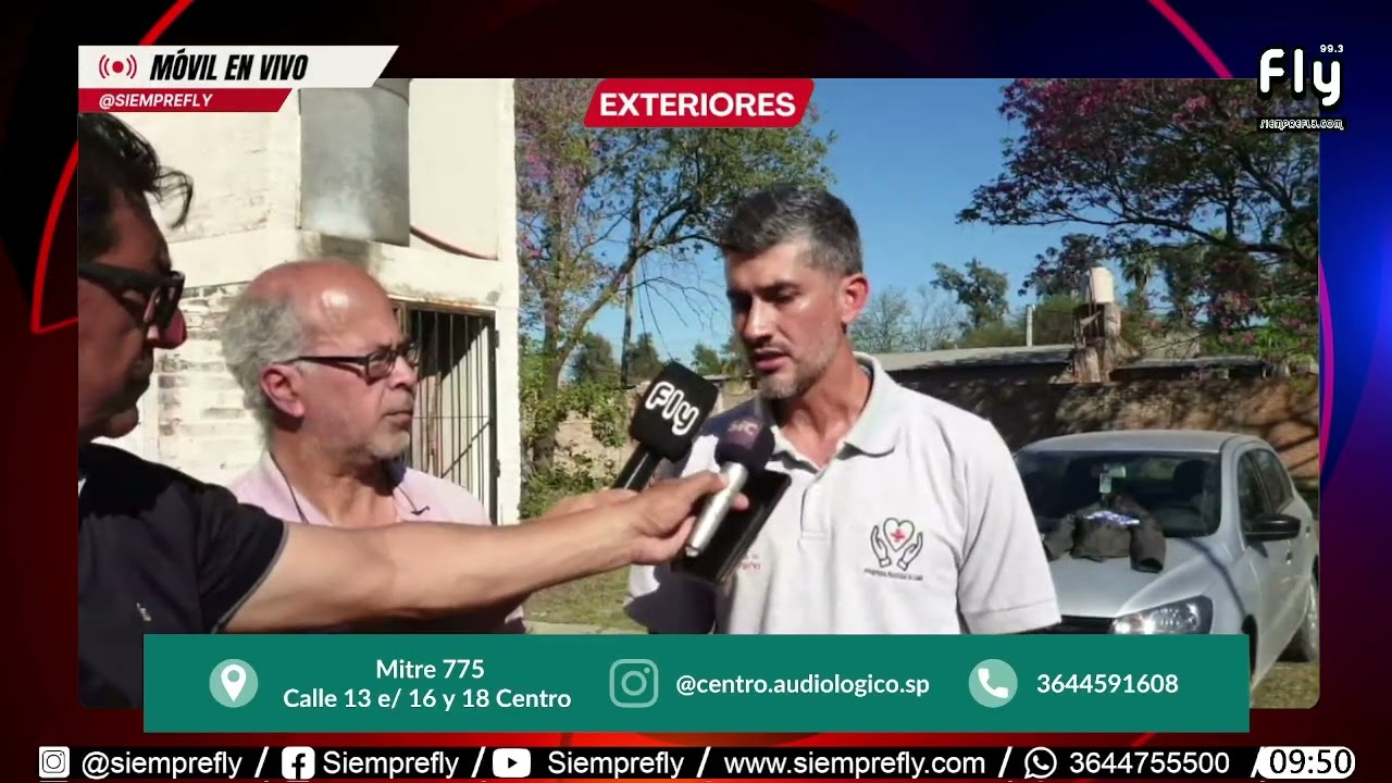 🔴 𝗠𝗢́𝗩𝗜𝗟 𝗘𝗡 𝗩𝗜𝗩𝗢┃Operativo sanitario en el barrio Colón