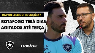 BOTAFOGO ENCONTRA RESPOSTAS NO CAMPO E TERA MERCADO AGITADO ATE TERCA
