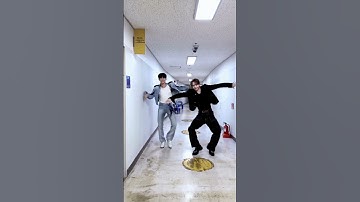 Jaehyun doing Feel The Pop challenge with Hanbin #jaehyun #hanbin #boynextdoor #zb1