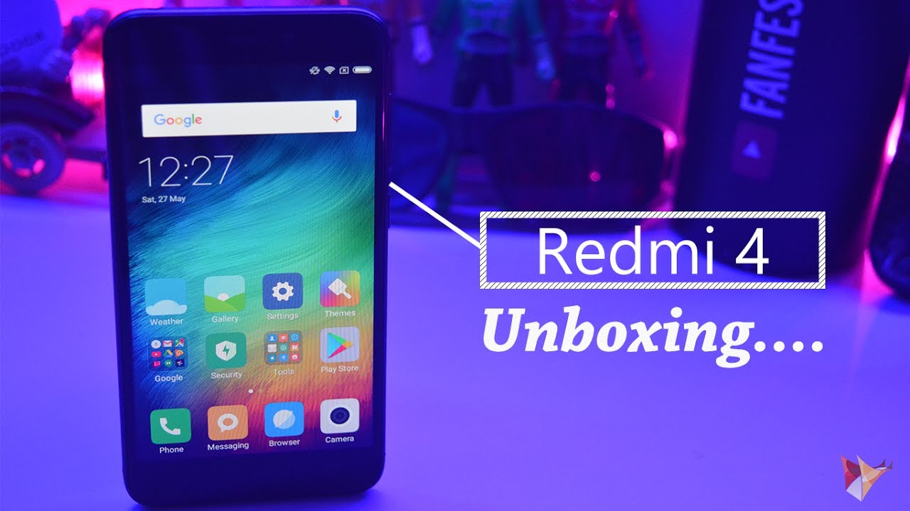 Xiaomi Redmi 4 Unboxing | 3GB Ram & 32GB Rom Variant | Data Dock - YouTube