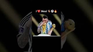 I ♥️ Messi 🐐⚽🔥|#shorts #success #football