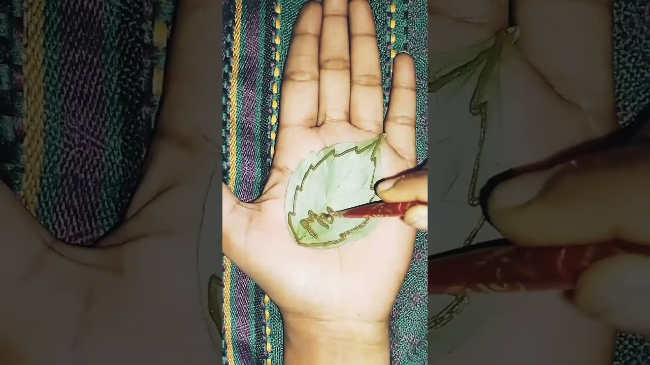 “Muskaan ✨ Name Mehndi Design | Simple & Beautiful”