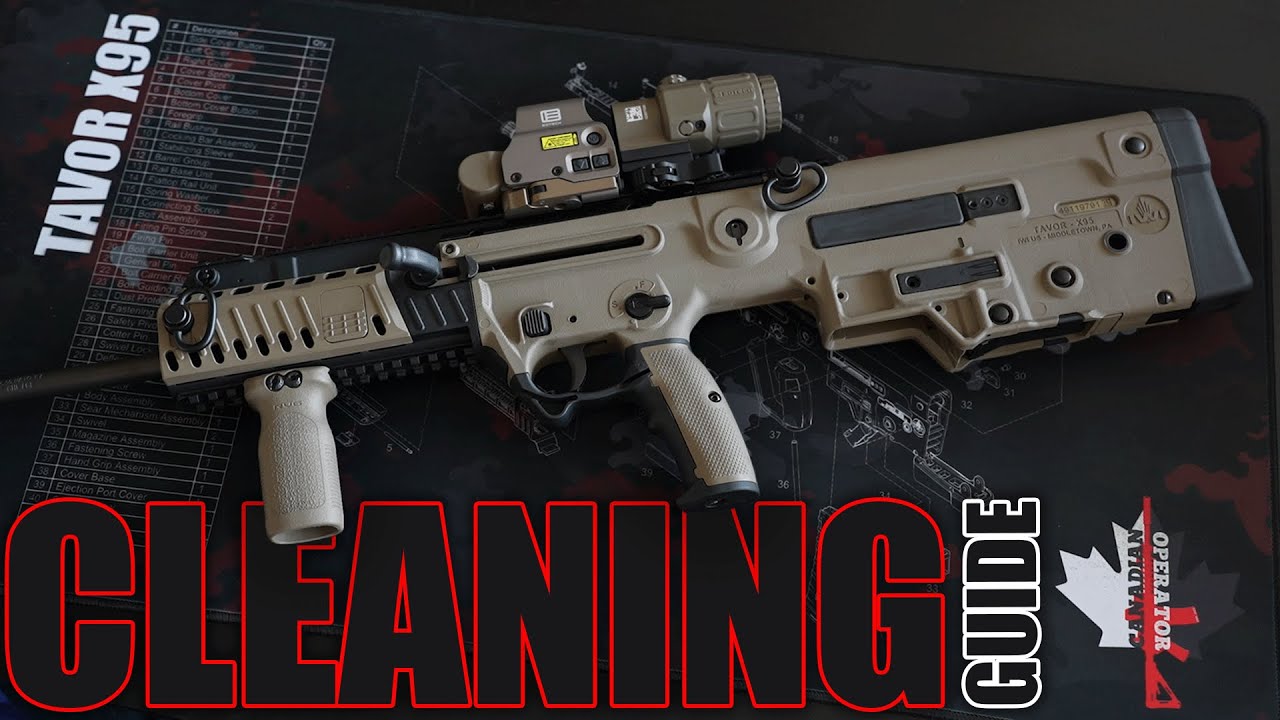 IWI Tavor X95 Cleaning Guide 5.56 NATO YouTube