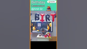 Happiest Birthday to The @Amit Sir 🤗❤️🥳 #iassetu  #amitgarg #csat #birhtday