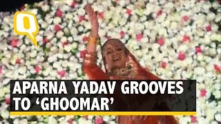 Mulayam’s Bahu Aparna Yadav Dances to ‘Ghoomar’, Is This Viral Yet? | The Quint