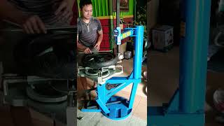 Buka pasang Ban profesional (anti lecet velg). tire changer manual