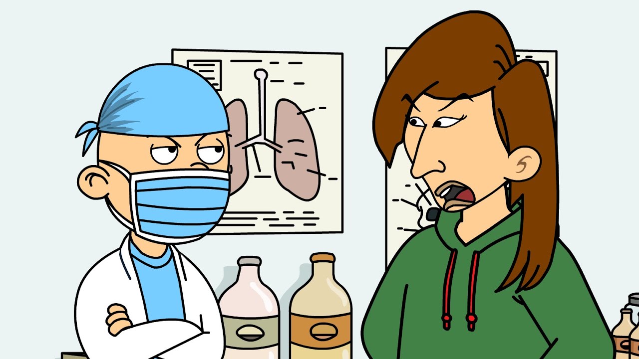 Caillou Becomes A Plastic Surgeon / Gives Boris Plastic Surgery / Grounded