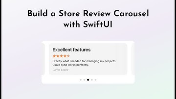 Build a Store Review Carousel with SwiftUI