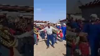 Nyakallo Bangiwe with Morning Star brass band (Taung) Ke moeti