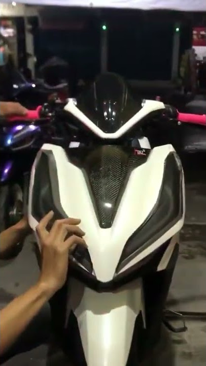 Story wa || modif lampu depan Vario 150