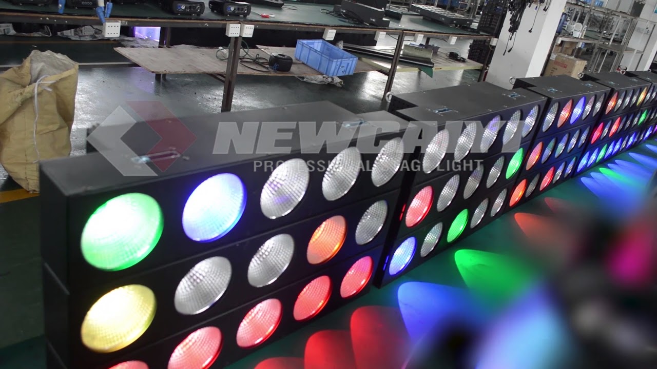 5x10 RGBW COB wahser bar