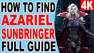 V Rising How to Find Azariel the Sunbringer Location