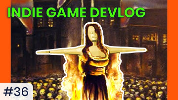 Making a Low Poly Player Model That Needs to be Burned | Unity Multiplayer Game Devlog #36