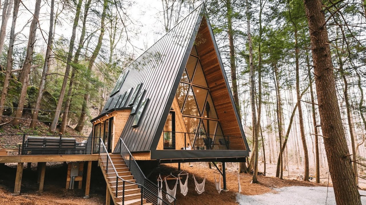 Top 10 Modern AFrame Cabins Airbnb YouTube