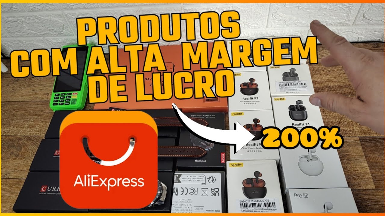 Produtos do AliExpress Com Alta Margem de Lucro para Revender em Ainda ...