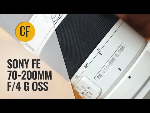 Sony FE 70-200mm f/4 G OSS lens review (Full-frame & APS-C)