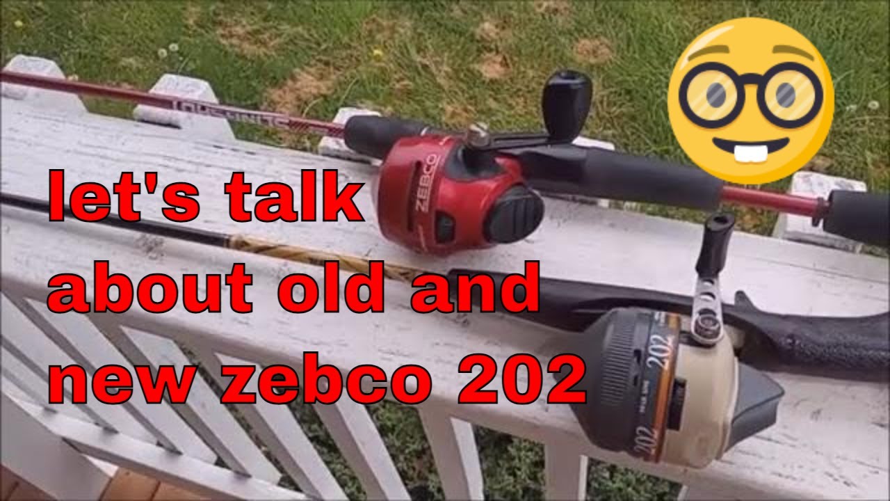 old school zebco 202 setup vs modern import 202 fishing setup 