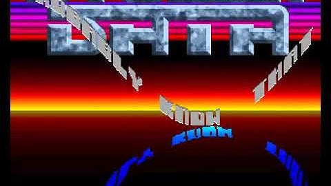 Anarchy & DCS   Stolen Data #04 HYPERSPIN AMIGA INTRO CRACKTRO DEMO COMMODORE NOT MINE VIDEOS