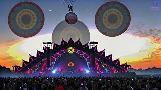 Lunar Eclipse Festival 2025 👽 Darkpsy Set 🔴 Blood Moon Chandra Graham's Psychedelic Visual Journey