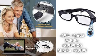 FREDI HD PLUS Spy 720P Specs Glasses Camera Hidden Specs Optical Audio Voice Recorder Spectacles screenshot 5