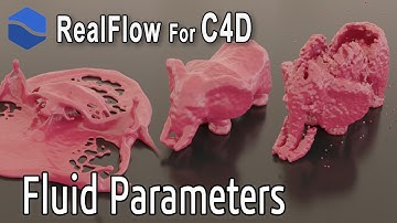 Realflow for Cinema 4d - Fluid Volume simulation according Parameters
